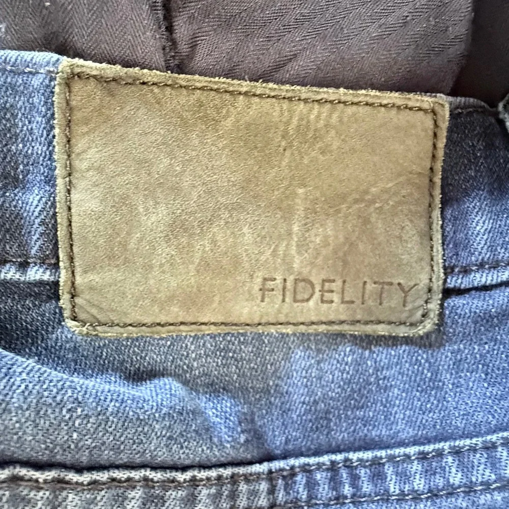 Fidelity Impala Jeans Mens 33x33 Straight Leg Dark Wash Blue